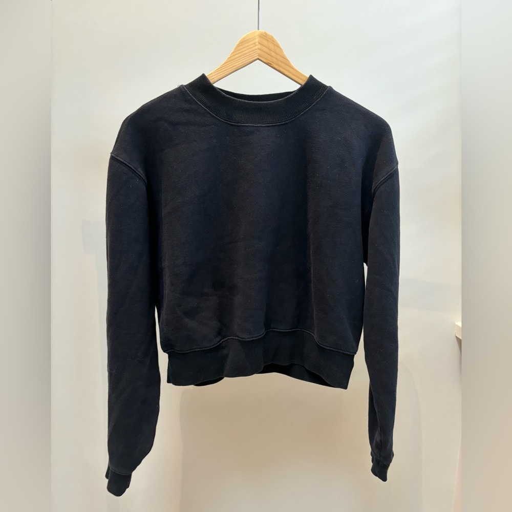 TNA CozyAF Fleece Cropped Sweatshirt